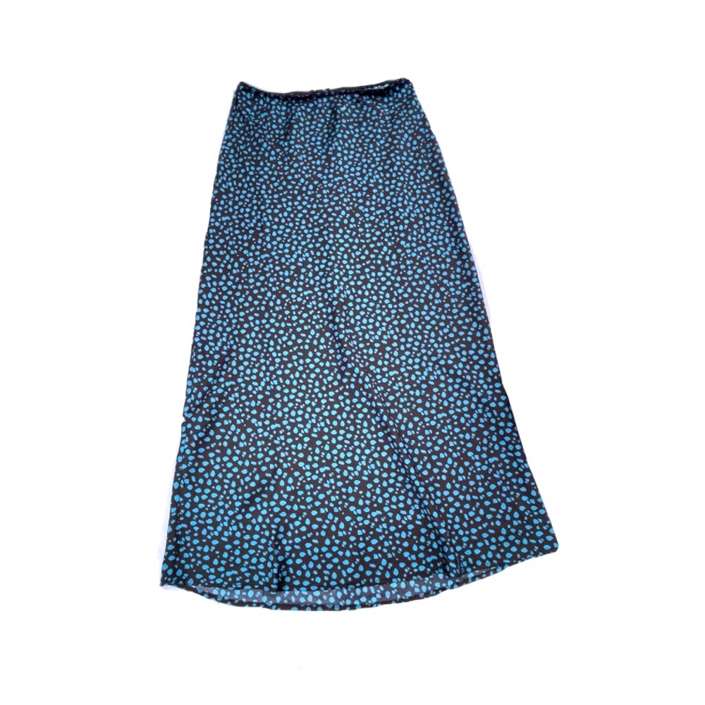 POLKA DOT SATIN SKIRT